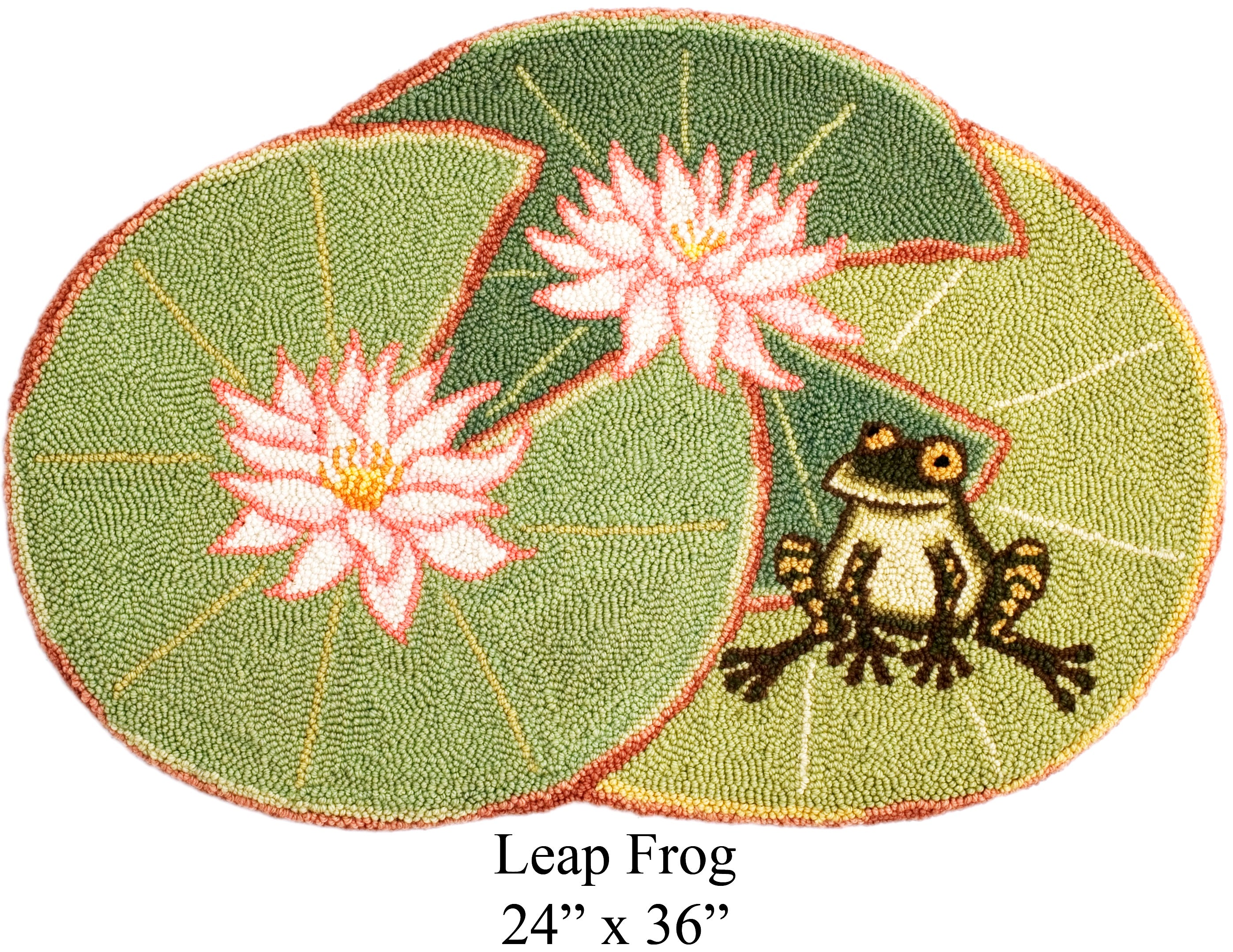 the-oxford-company-leap-frog-patron-punch-needle-grenouille-61x91cm image 1