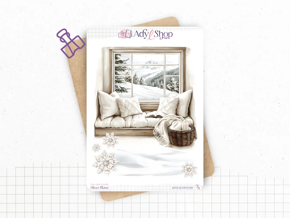 adylshop-hiver-blanc-page-couverture-stickers-hiver-neige image 1