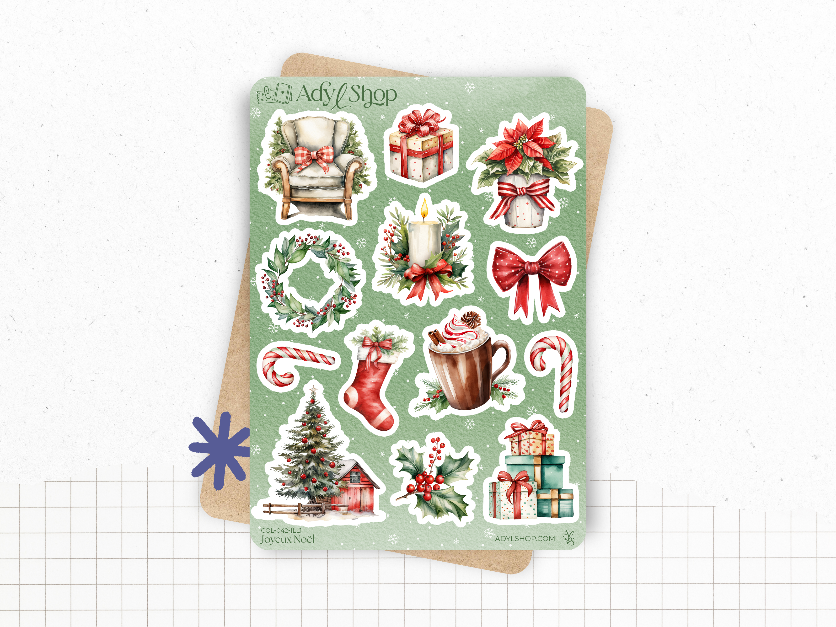 adylshop-joyeux-no-l-stickers-d-coratifs-planche-headers-et-formes image 5