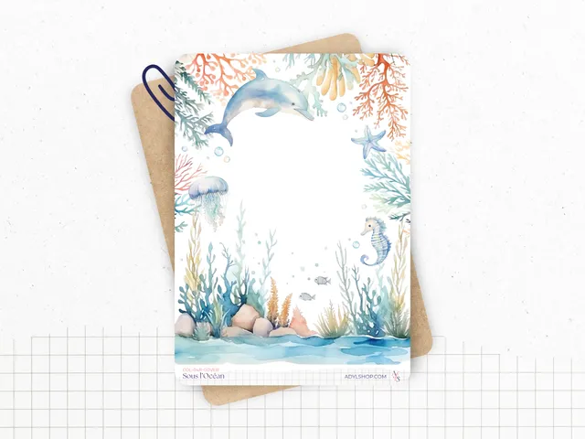 adylshop-sous-l-oc-an-planche-stickers-page-couverture-mer-t image 1