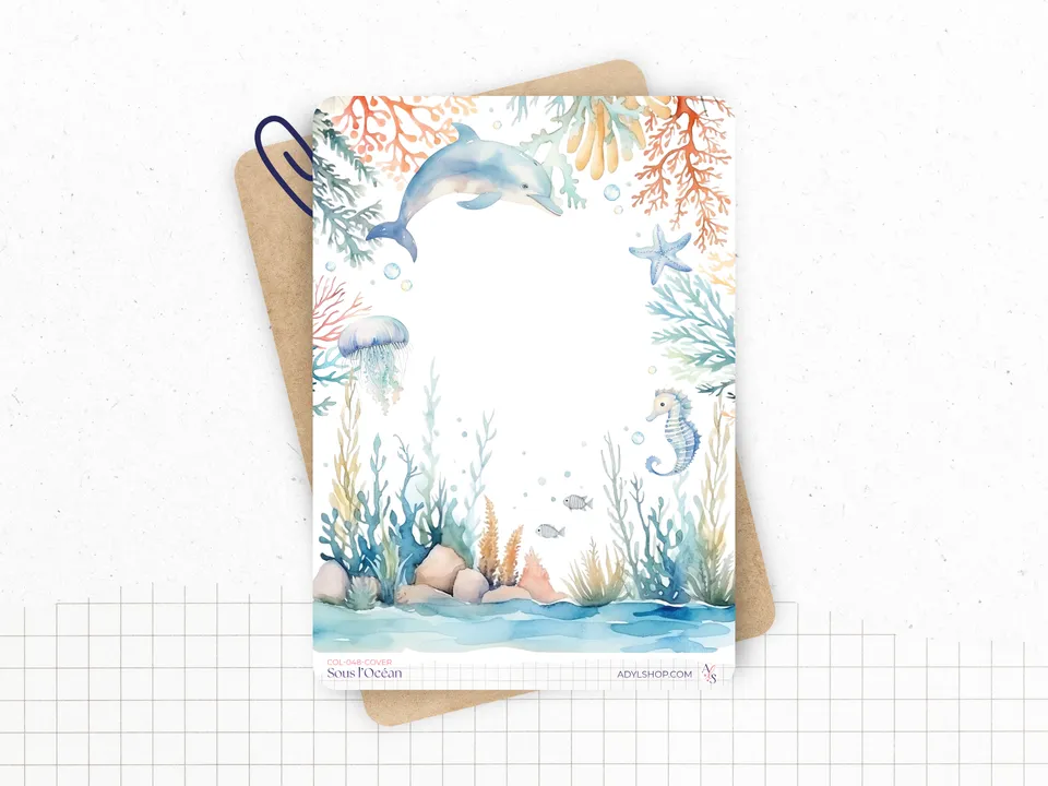 adylshop-sous-l-oc-an-planche-stickers-page-couverture-mer-t image 1