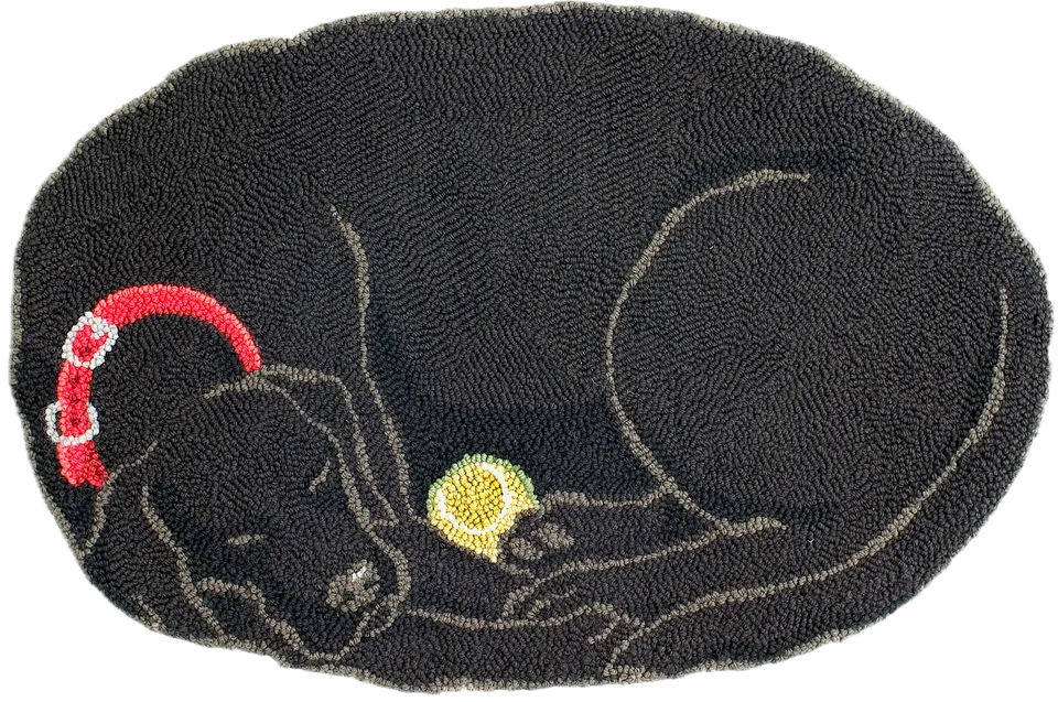 oxford-sleeping-lab-patron-punch-needle-chien-55-9x86-4-cm image 1
