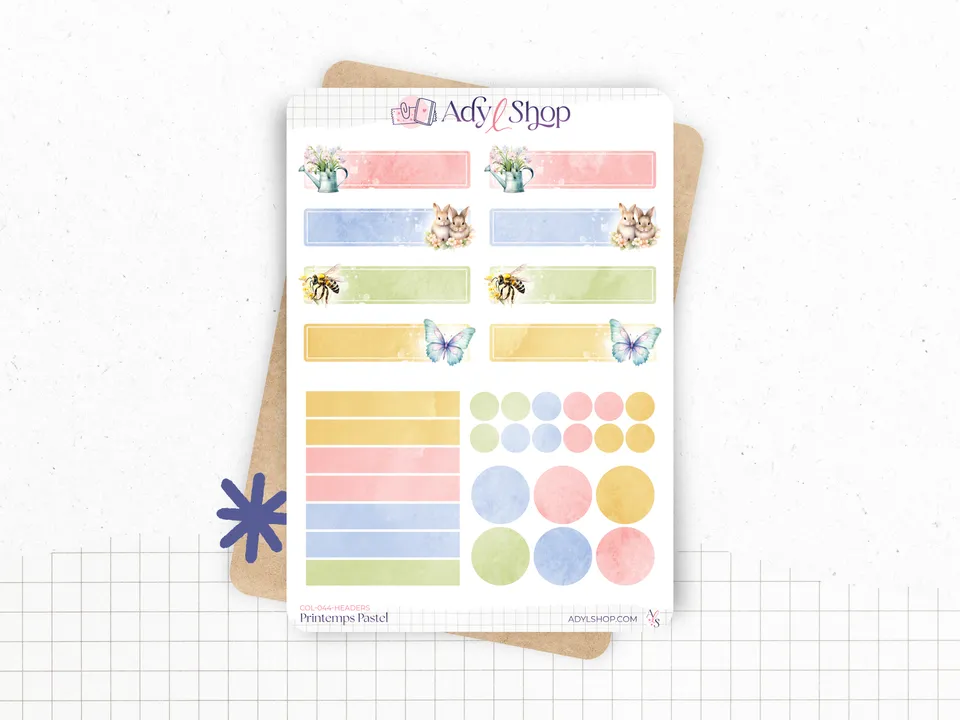 adylshop-printemps-pastel-stickers-bujo-planche-headers-pastel image 1