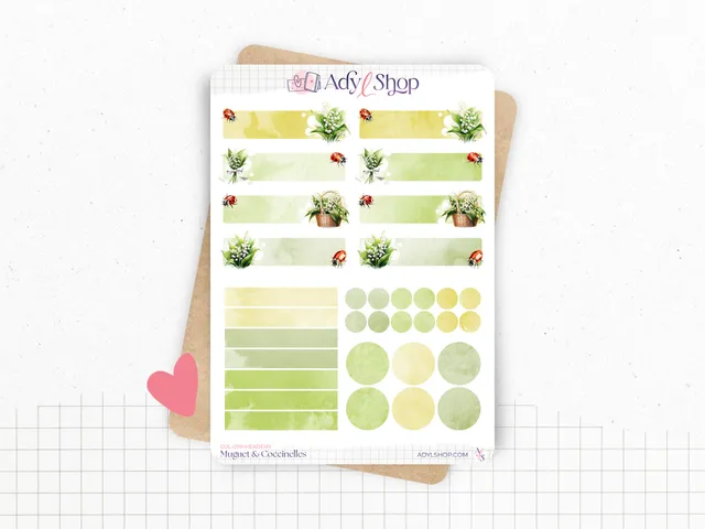 adylshop-stickers-d-coratifs-muguet-stickers-headers-printemps-fran-ais image 1
