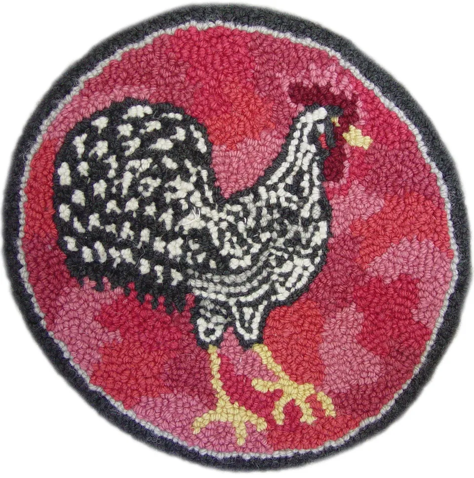 oxford-dominique-rooster-35-6-cm-patron-punch-needle-coq image 1
