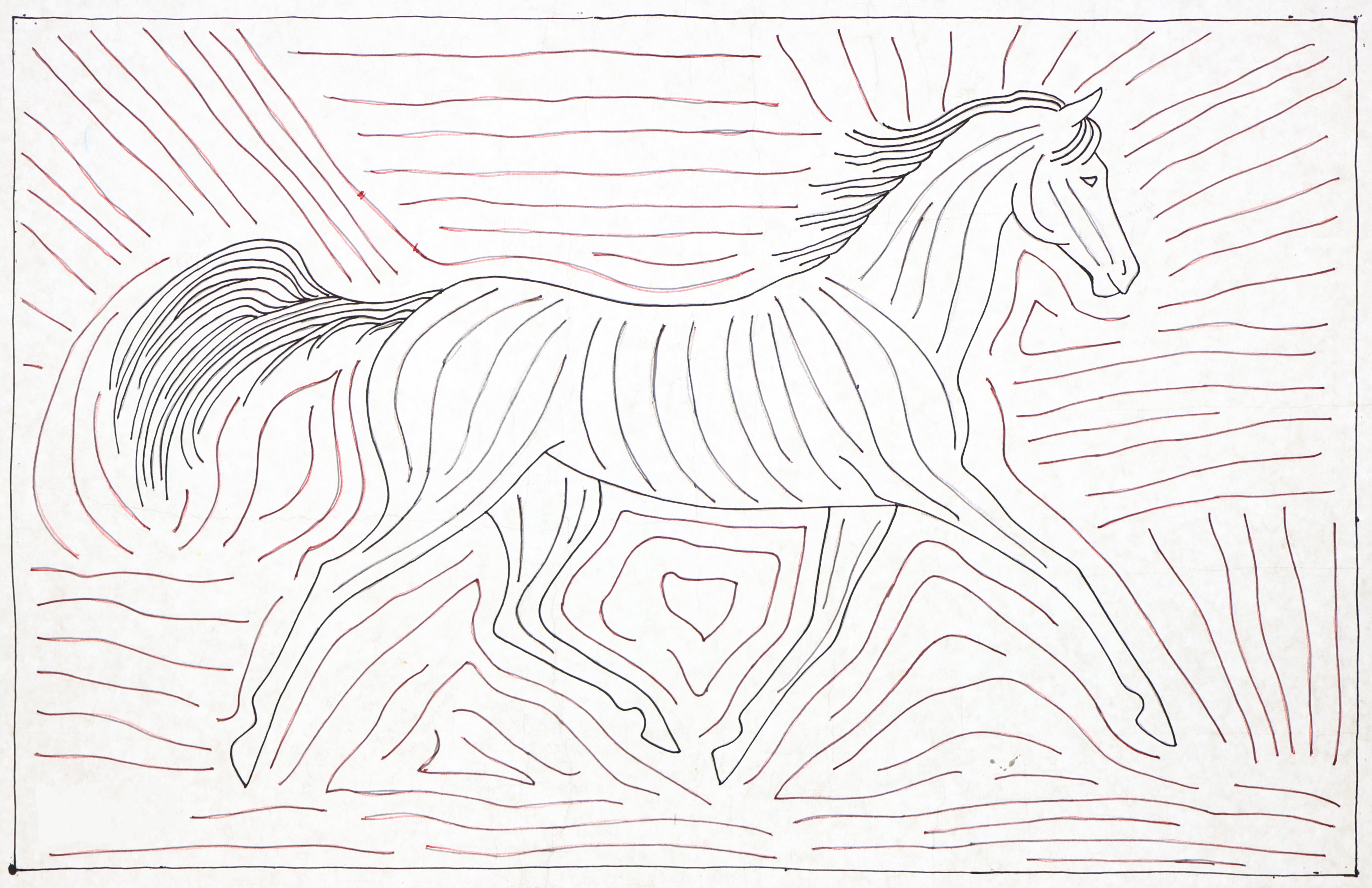the-oxford-company-small-horse-63x94-cm-patron-punch-cheval image 2