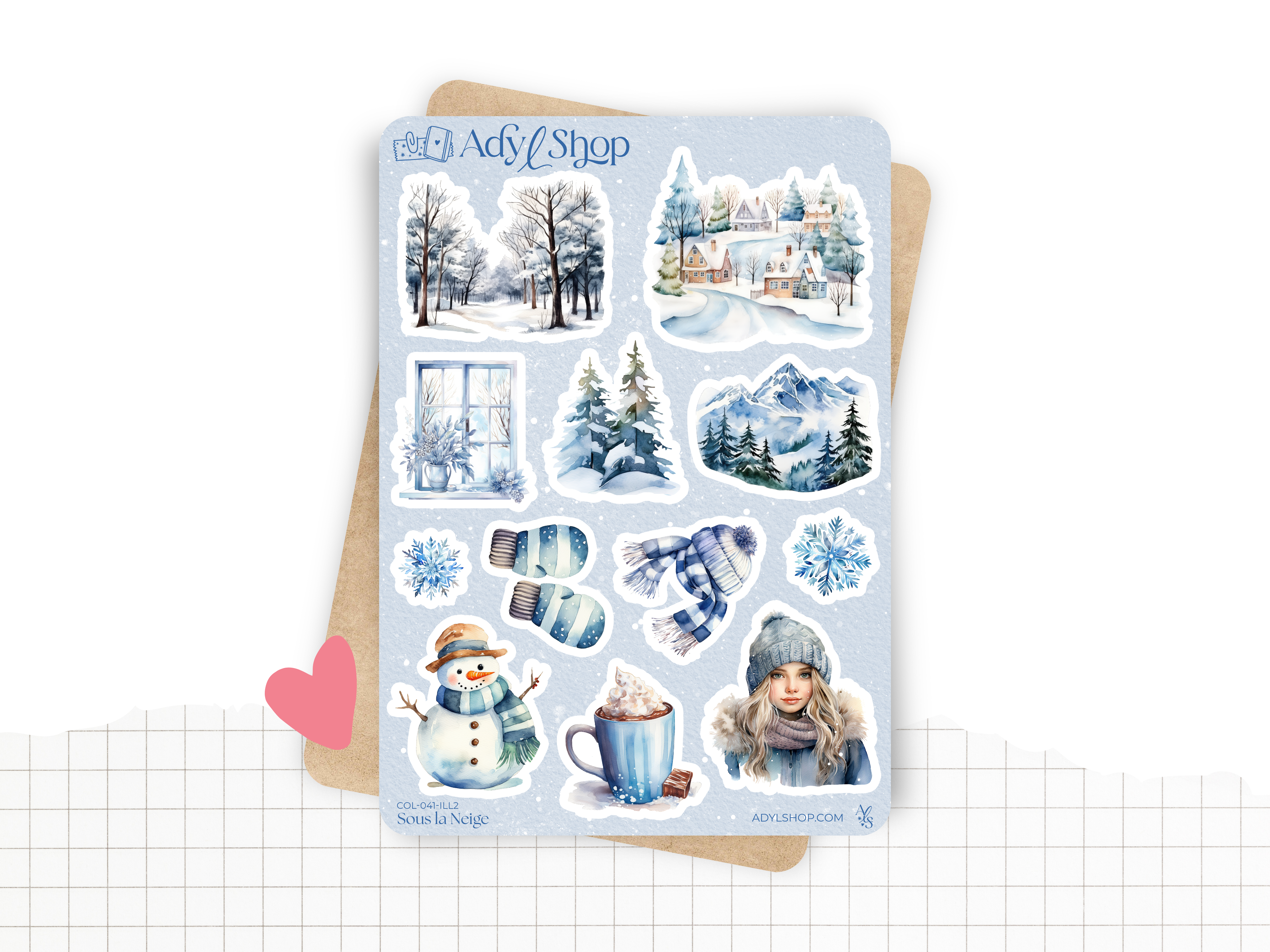 adylshop-sous-la-neige-stickers-collection-compl-te-fr image 3