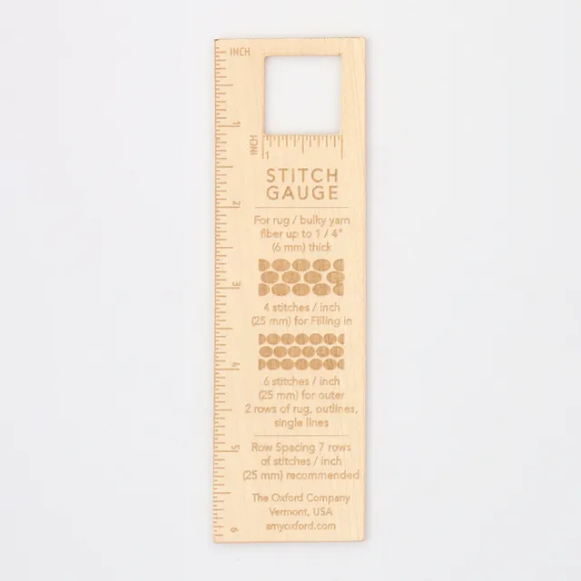 oxford-supplies-wooden-stitch-gauge-jauge-bois-h-tre image 1