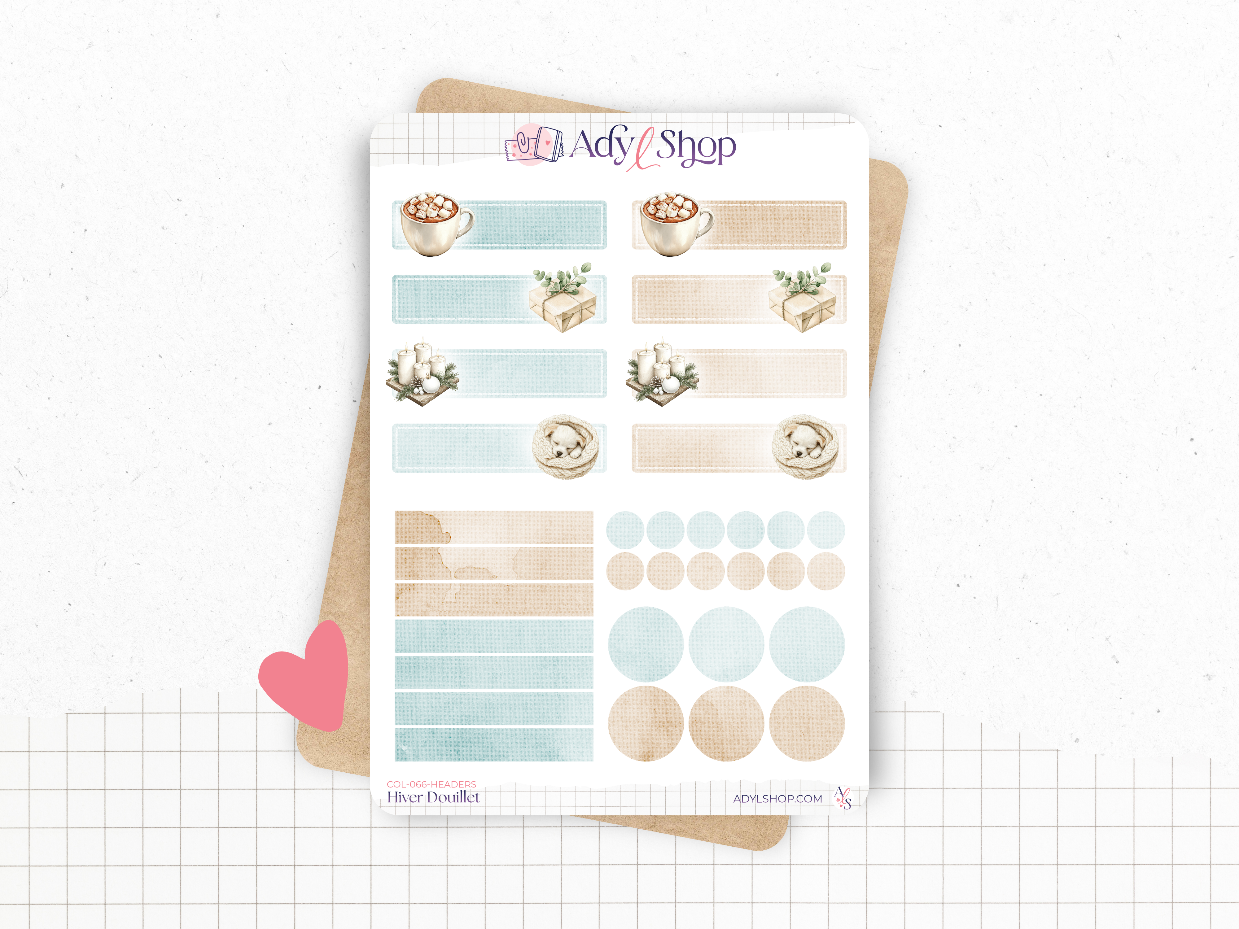 adylshop-hiver-douillet-planche-stickers-bullet-journal-hiver image 4