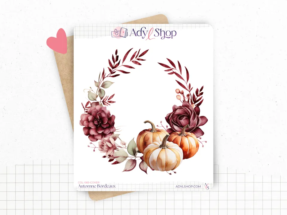adylshop-automne-bordeaux-stickers-page-de-couverture-mensuelle image 1