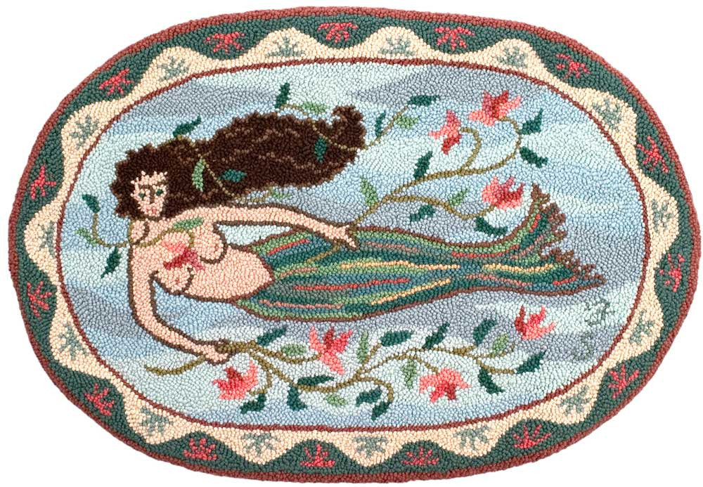 oxford-mcadoo-oval-mermaid-patron-punch-needle-66x96-cm image 1