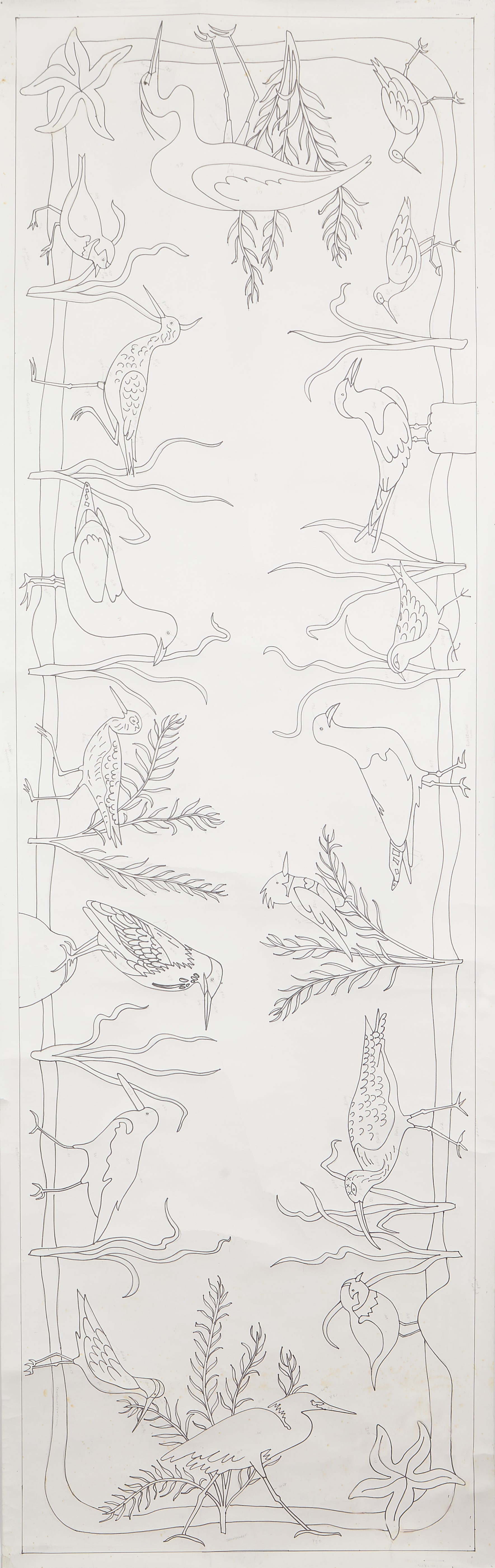 the-oxford-company-blue-northern-shorebirds-patron-punch-76-2x243-8-cm image 2