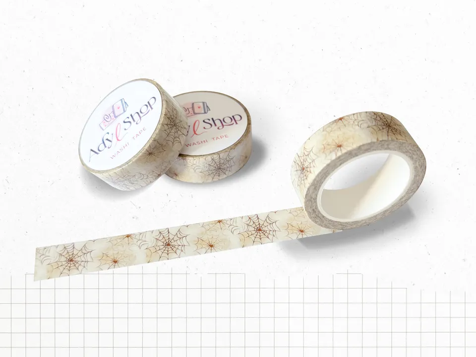 adylshop-spooky-cozy-washi-tape-halloween-repositionnable-15mm-x-10m image 1