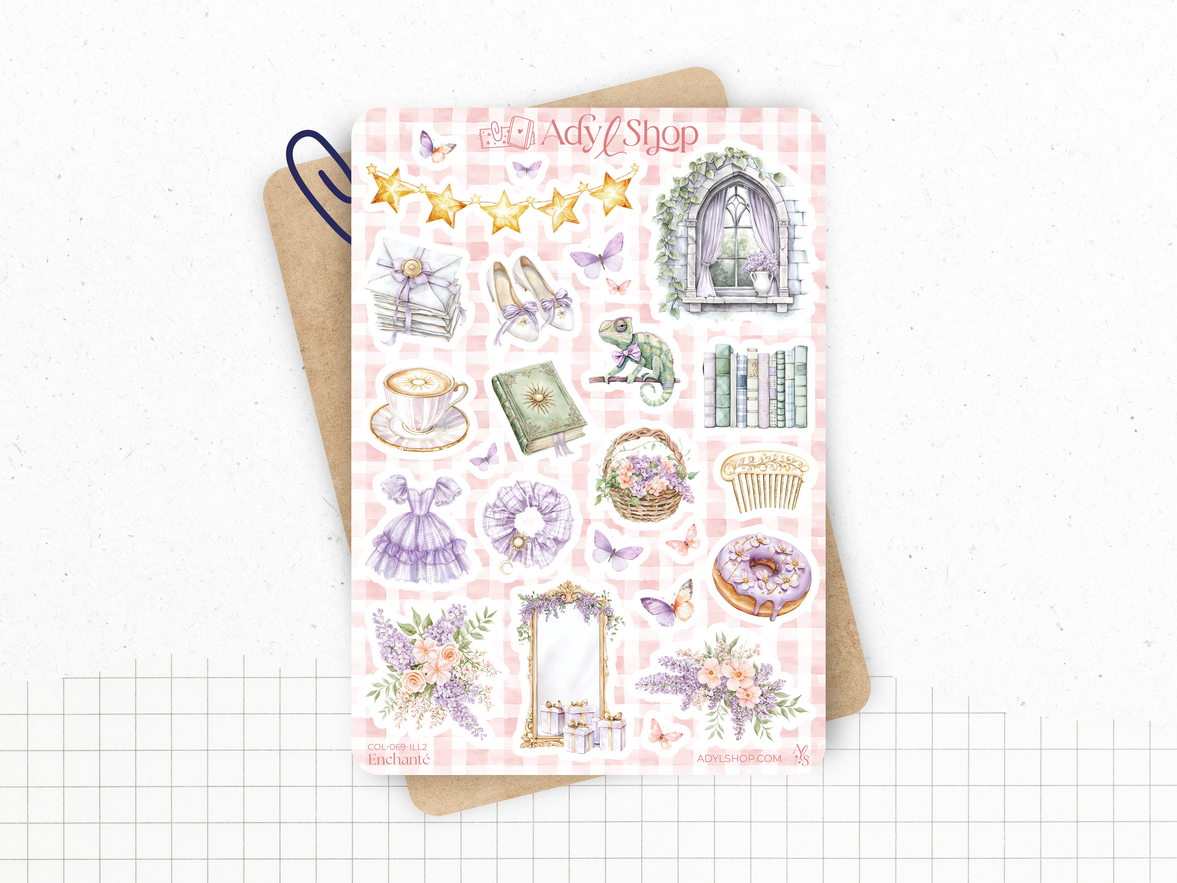 adylshop-enchant-pack-stickers-conte-de-f-e-pastel image 3