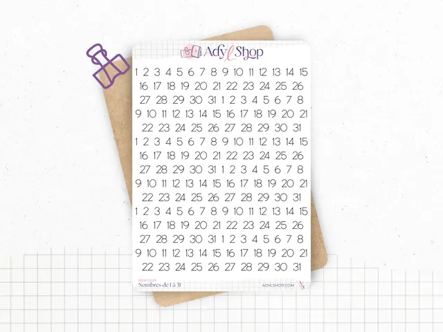 adylshop-stickers-fonctionnels-chiffres-1-31-stickers-blanc-mat image 1