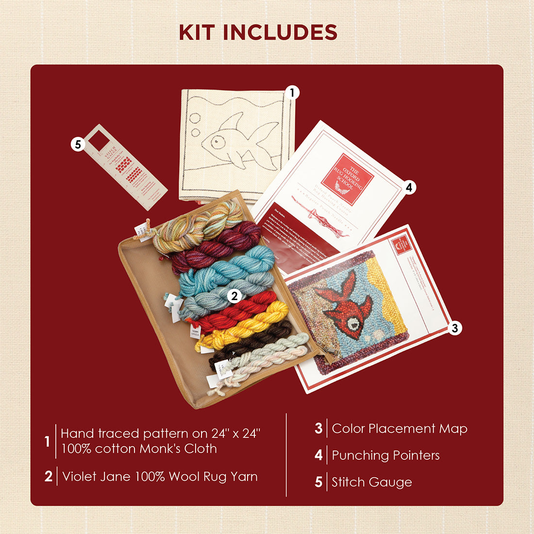 the-oxford-company-tanked-kit-punch-needle-20x20-cm-laine-incluse image 4