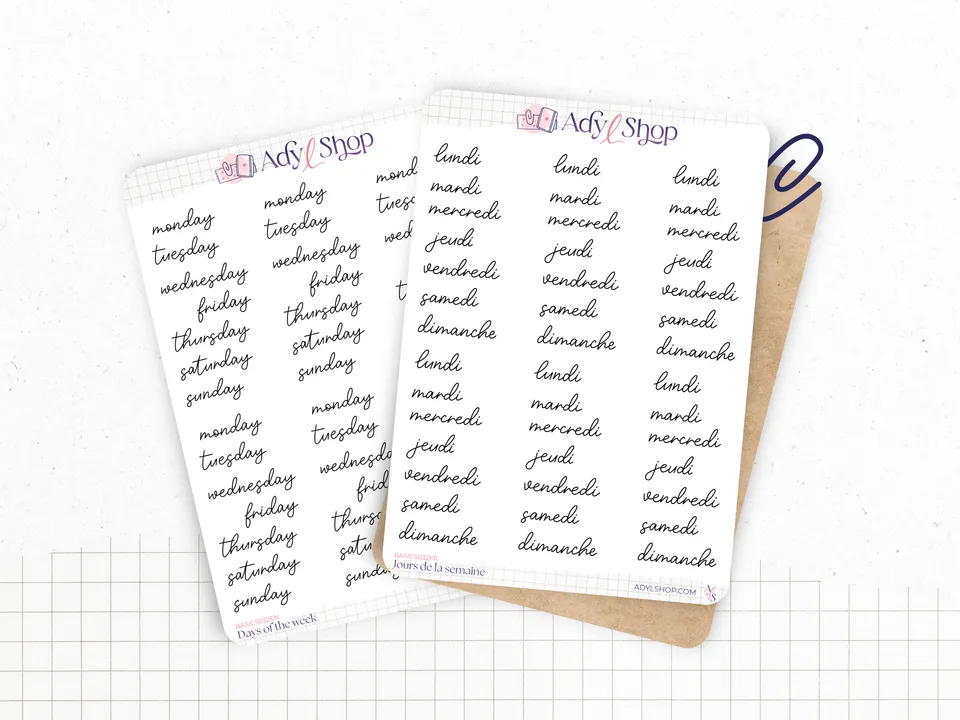 adylshop-stickers-fonctionnels-jours-semaine-sticker-bujo-fran-ais-blanc image 1