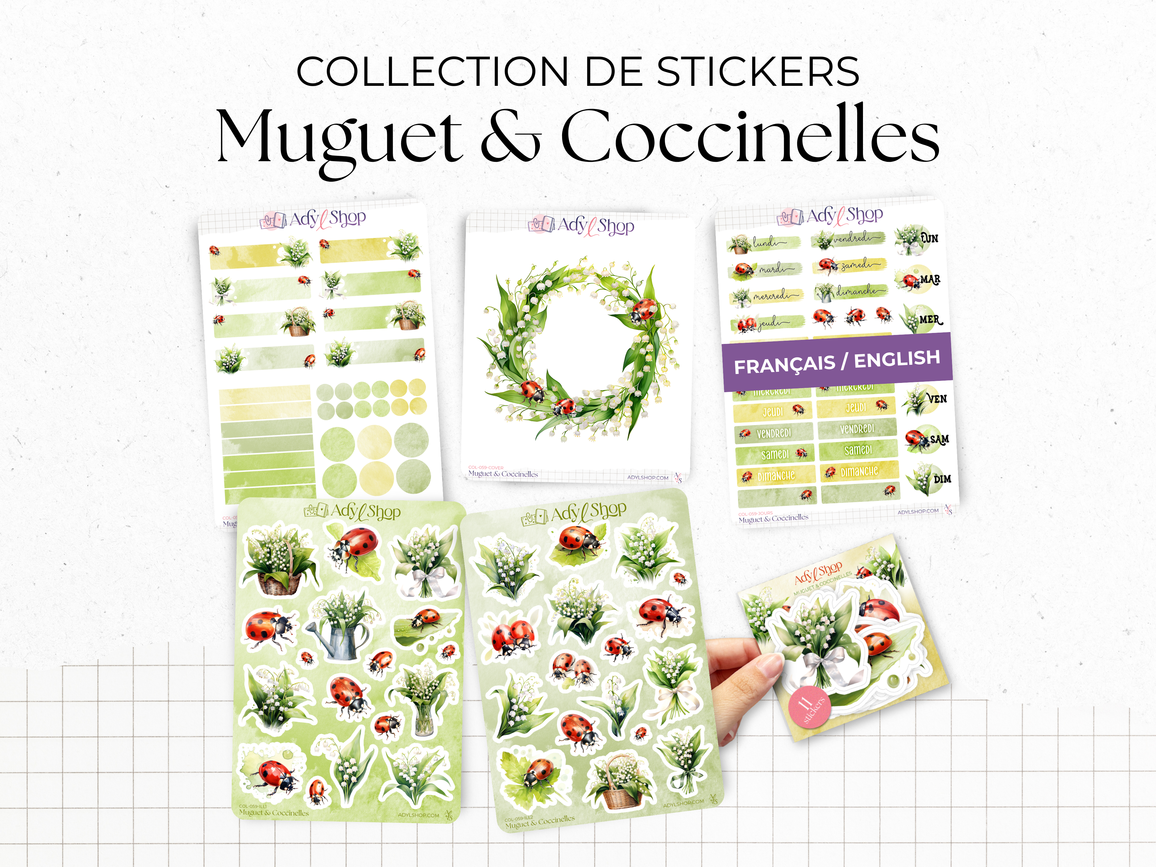 adylshop-muguet-coccinelles-pack-stickers-printemps-fleurs image 7