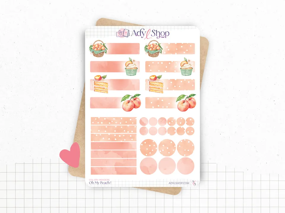 adylshop-oh-my-peach-stickers-headers-et-formes-t-p-che image 1