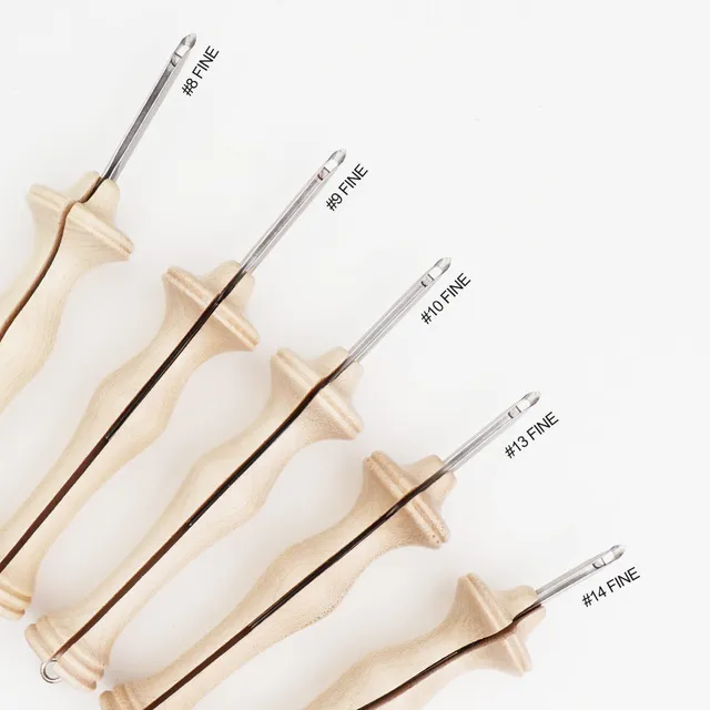 oxford-punch-needle-fin-bois-naturel-aiguille-punch image 1