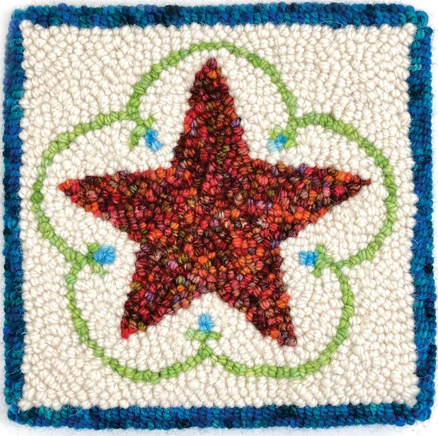oxford-red-star-kit-punch-needle-toile-d-butant-20-cm image 1