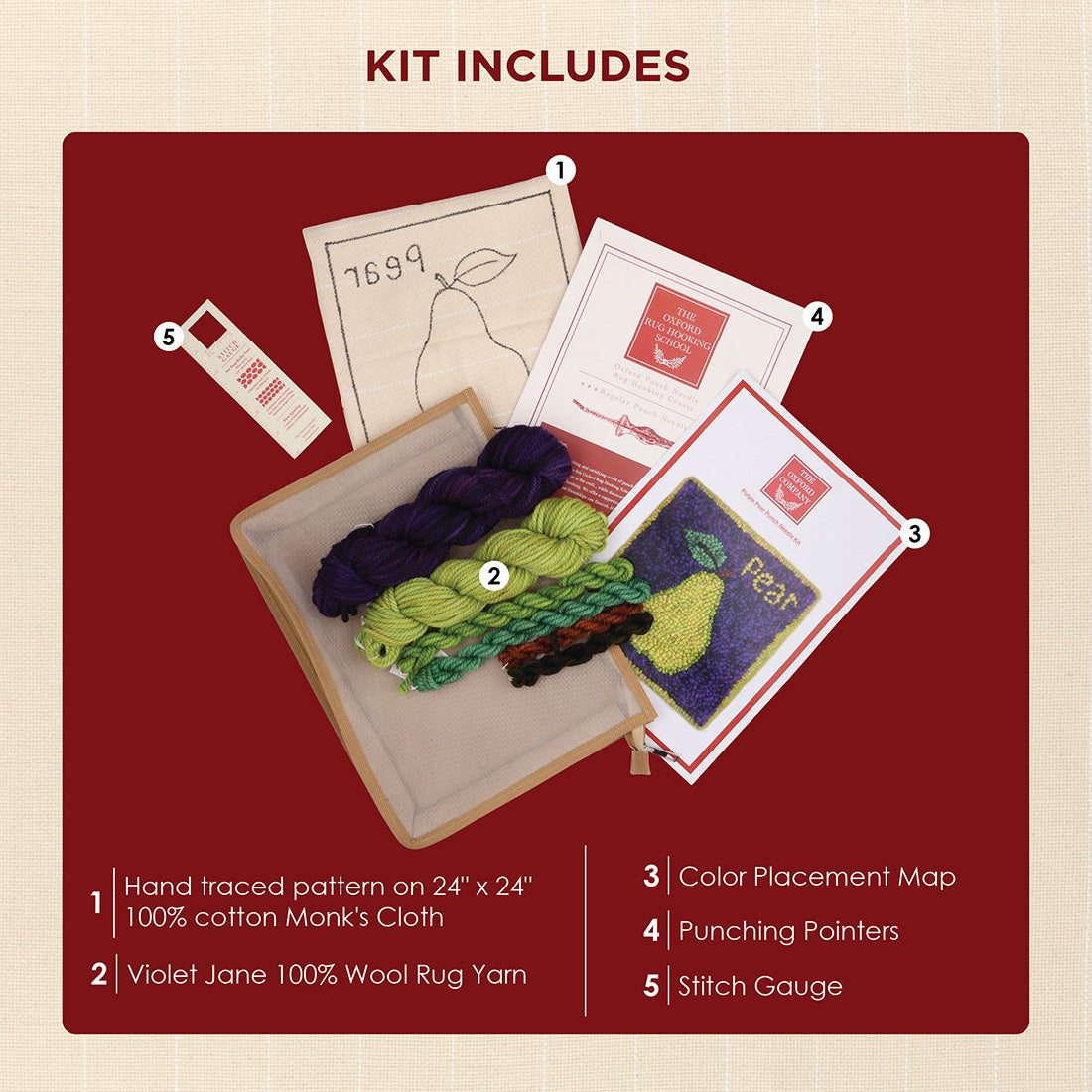 the-oxford-company-pear-kit-purple-kit-punch-needle-poire image 4
