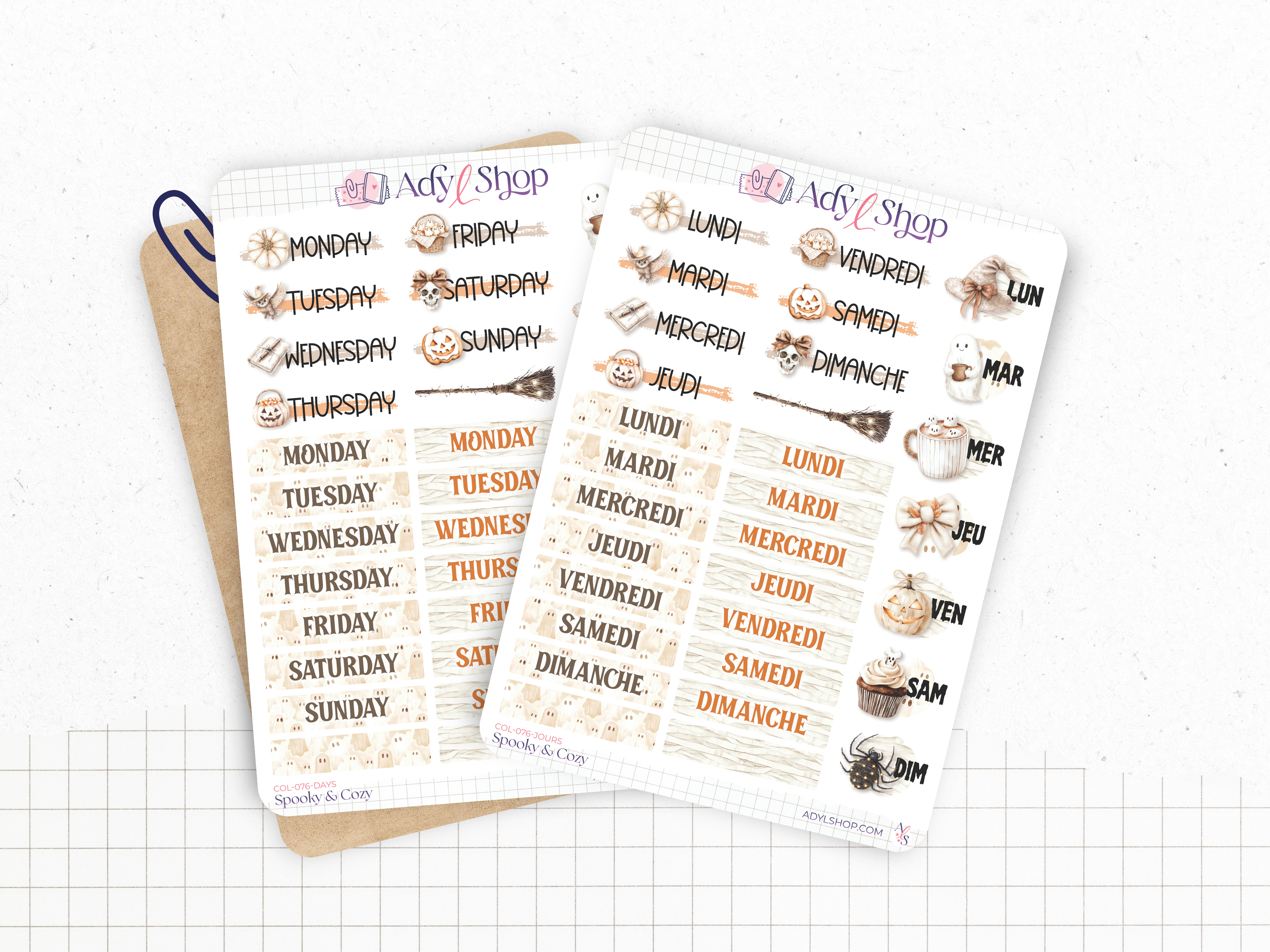 adylshop-spooky-cozy-pack-stickers-halloween-die-cut image 6